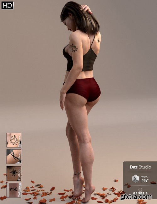 Daz3D - Ann for Victoria 8 HD