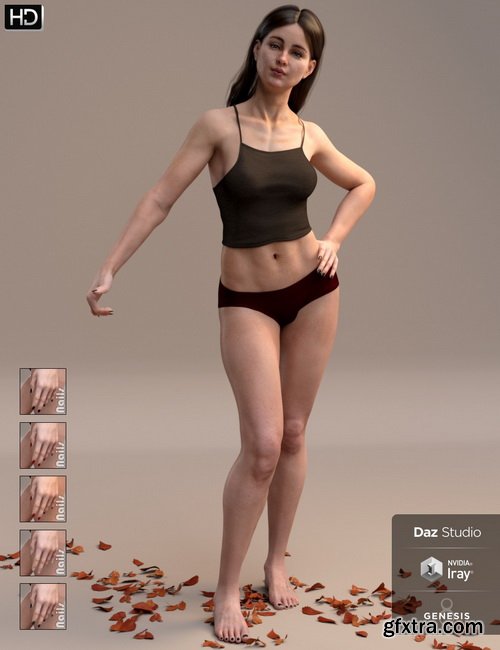 Daz3D - Ann for Victoria 8 HD