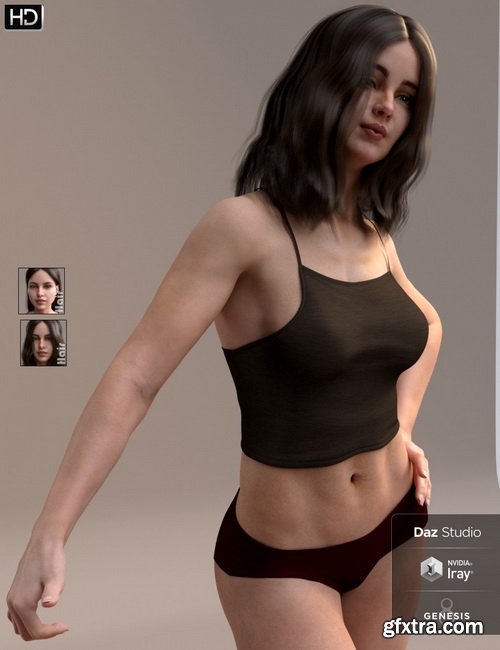 Daz3D - Ann for Victoria 8 HD