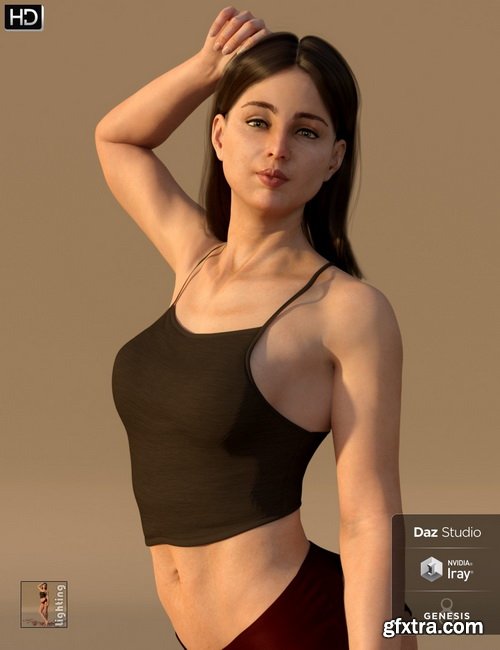 Daz3D - Ann for Victoria 8 HD