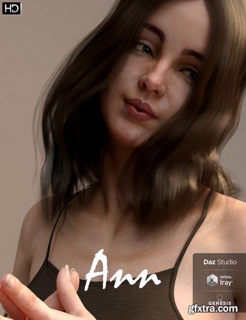 Daz3D - Ann for Victoria 8 HD