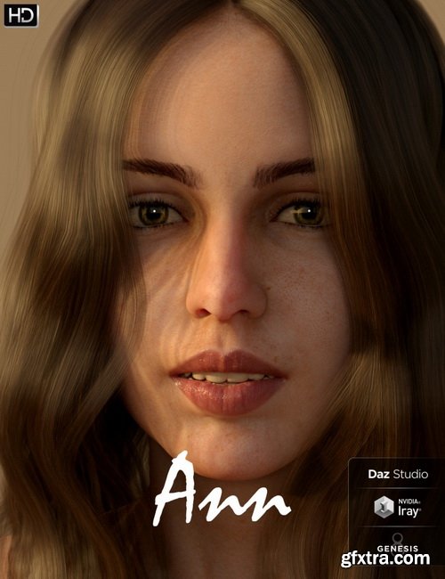 Daz3D - Ann for Victoria 8 HD