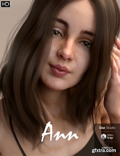 Daz3D - Ann for Victoria 8 HD