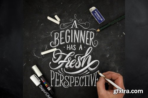 CM - Chalk Dust - Photoshop Lettering Kit 2425150