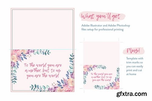 Mother\'s Day Card Template