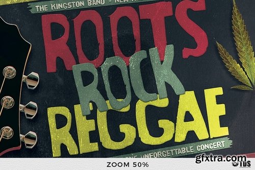 GraphicRiver - Roots Rock Reggae Flyer Template 19340964