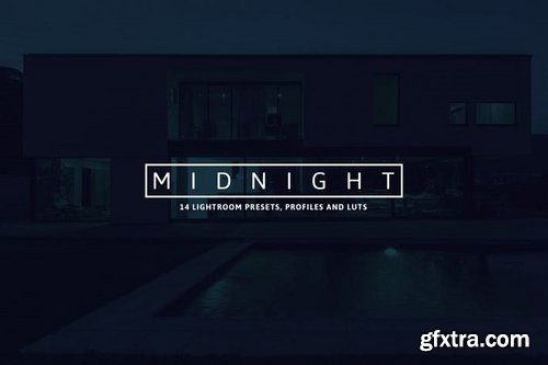 14 Midnight Lightroom Presets, Profiles and LUTs