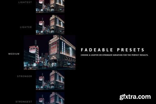 14 Midnight Lightroom Presets, Profiles and LUTs