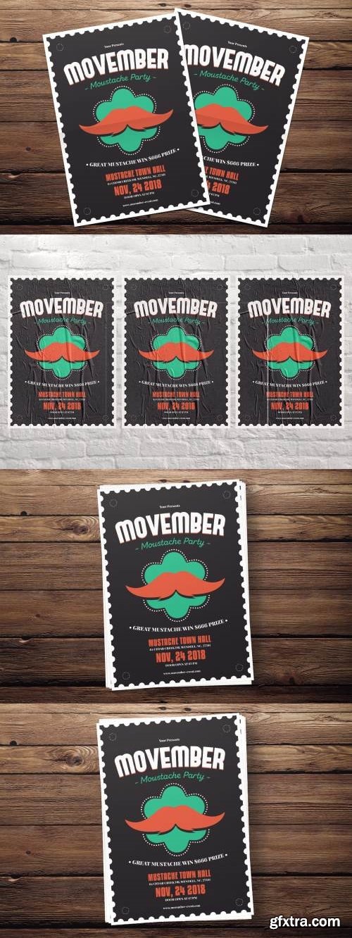 Movember Event Flyer