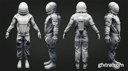 ASTRONAUT 3D Model