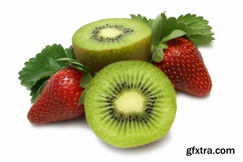 Kiwi berry plant macro pulp seed 25 HQ Jpeg