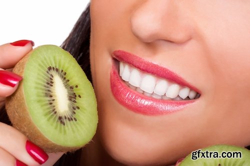 Kiwi berry plant macro pulp seed 25 HQ Jpeg