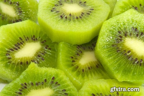 Kiwi berry plant macro pulp seed 25 HQ Jpeg