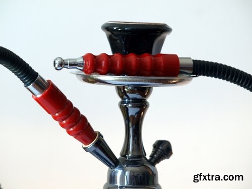 Hookah girl woman smokes a pipe fruity smoke 25 HQ Jpeg