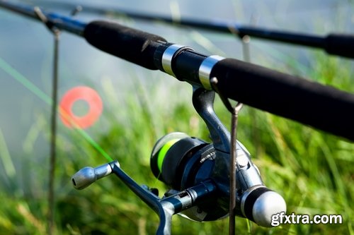 Spinning reel fishing rod fishing line 25 HQ Jpeg