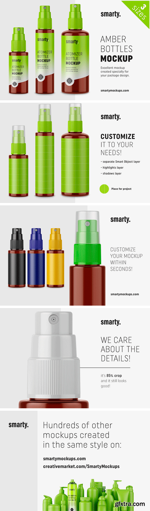 CM - Amber Mist Spray Bottles Mockup 2447951