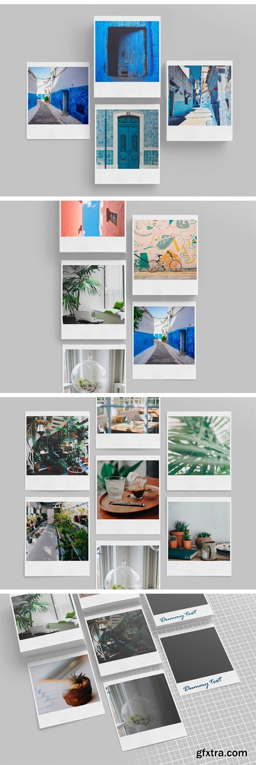 CM - Realistic Polaroid Mockup 2 2423071