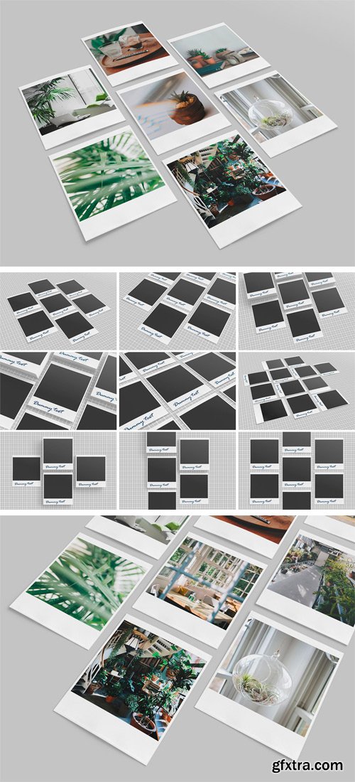 CM - Realistic Polaroid Mockup 2 2423071