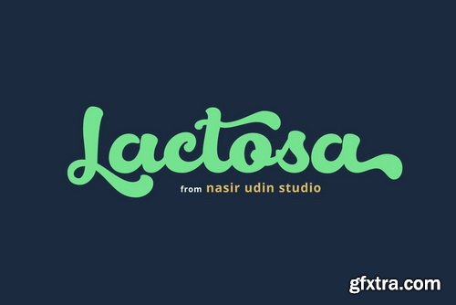 Lactosa Font Family