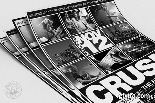 GraphicRiver - Live Concert Flyer Template V16 14840839