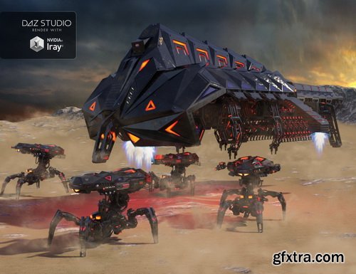 Daz3D - Dominator Dropship