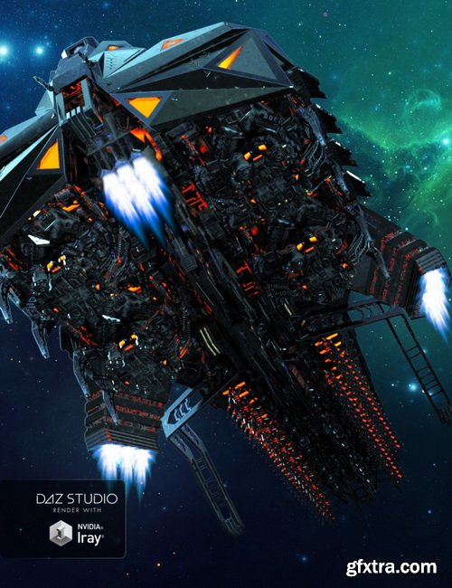 Daz3D - Dominator Dropship