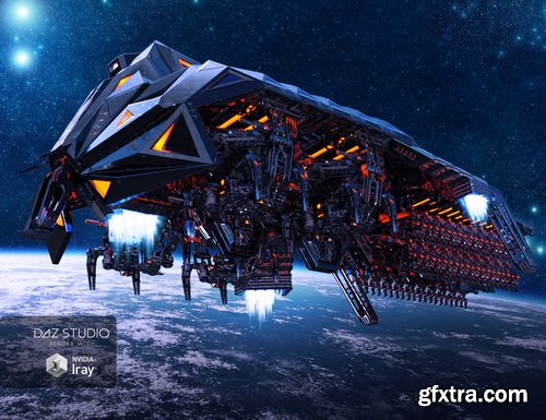 Daz3D - Dominator Dropship