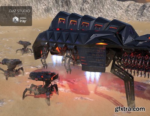 Daz3D - Dominator Dropship