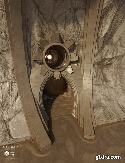 Daz3D - Dragon Wraith Tomb