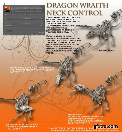 Daz3D - Dragon Wraith Master Pose Control