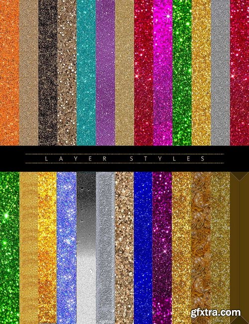 Ron\'s Glitter Brushes