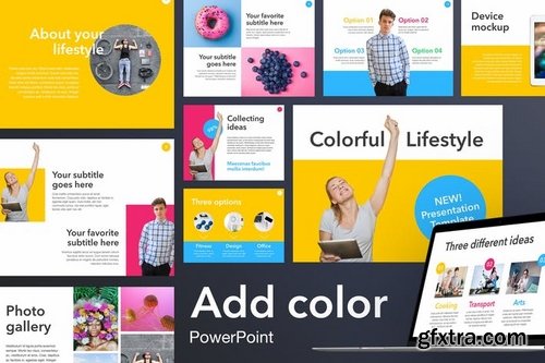 Add Color PowerPoint Template