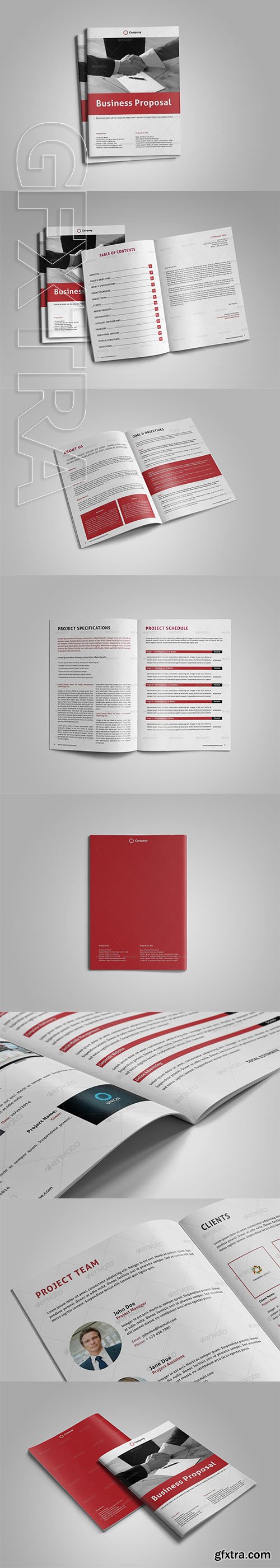 CreativeMarket - Business Proposal Template 1583482