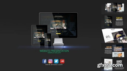 Videohive Website Presentation 19292817