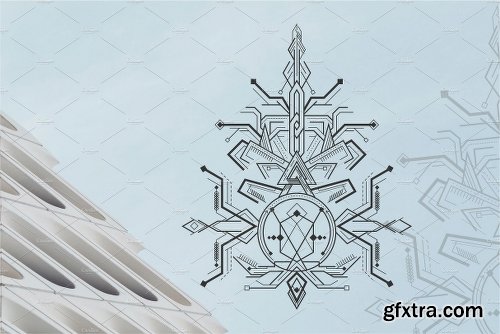 CreativeMarket New Sacred Geometry 2380464