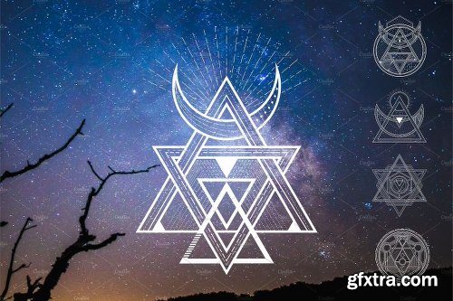 CreativeMarket New Sacred Geometry 2380464