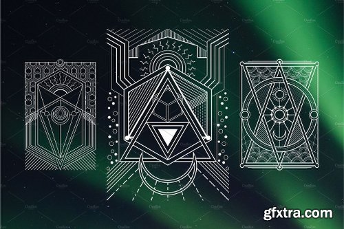 CreativeMarket New Sacred Geometry 2380464