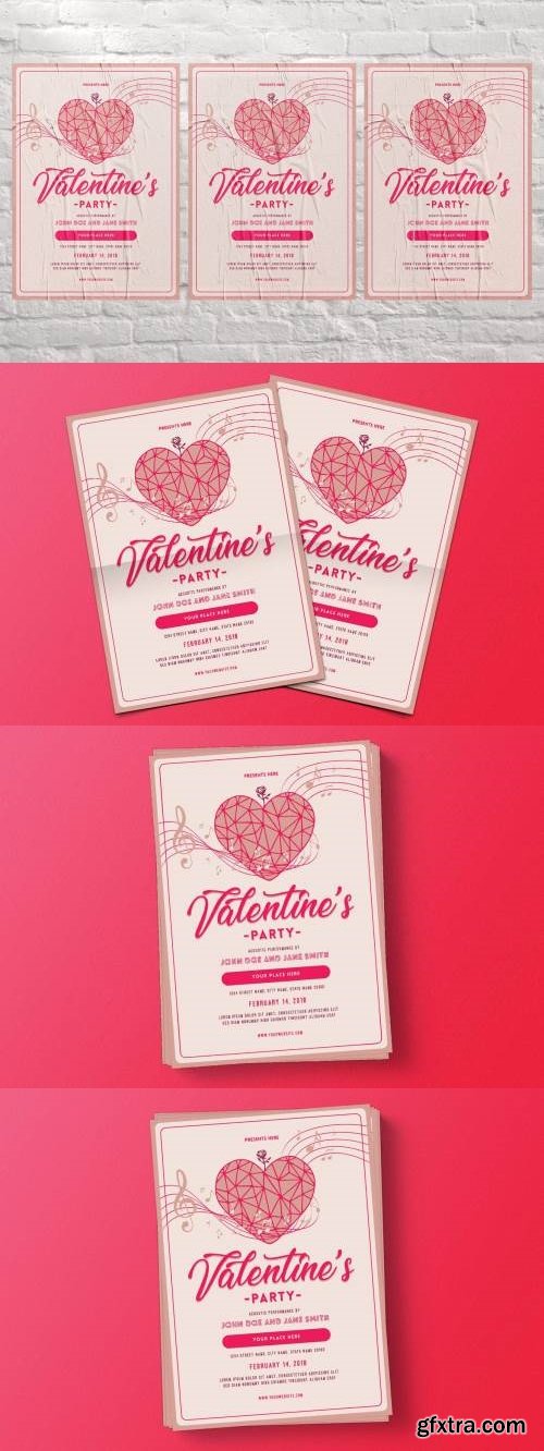 Valentine\'s Party Flyer