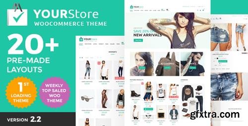 ThemeForest - YourStore v2.2 - Woocommerce theme - 16912793