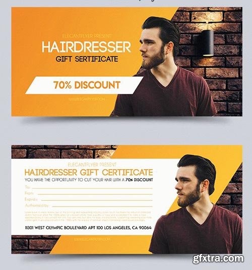 Hairdresser V1 2018 Gift Certificate