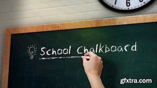 Videohive School Chalkboard V.3.0 4228561