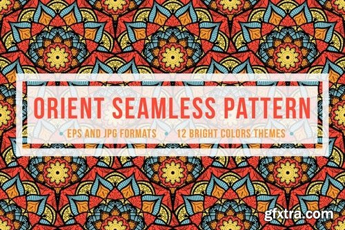 Orient Seamless Pattern