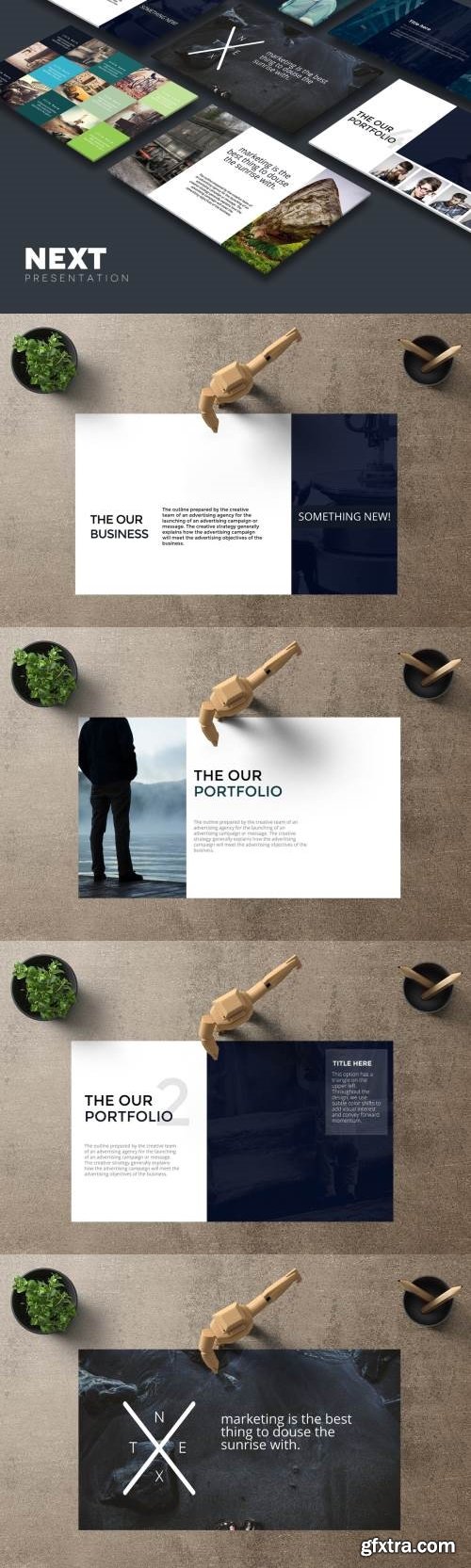 NEXT Powerpoint Template