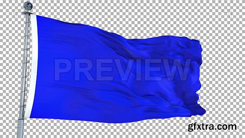 Blue Flag Animation 80767