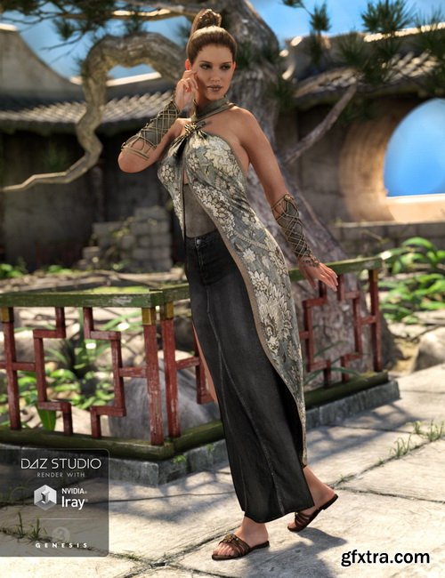 Daz3D - Jade Dream Outfit Textures