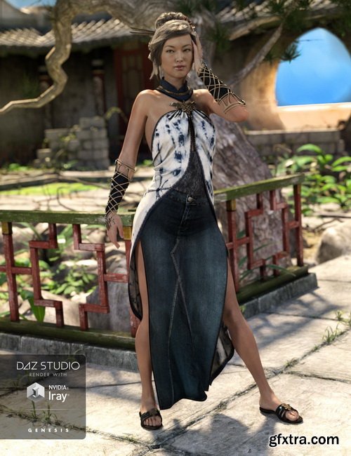 Daz3D - Jade Dream Outfit Textures