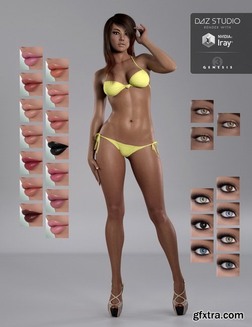 Daz3D - DT- Catherine for Genesis 3 Female