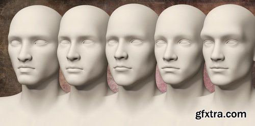 Daz3D - Distinctive HD Faces and Bodies for Genesis 3 Male