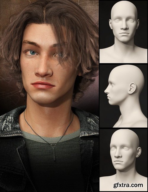 Daz3D - Distinctive HD Faces and Bodies for Genesis 3 Male