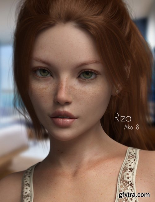 Daz3D - P3D Riza for Aiko 8